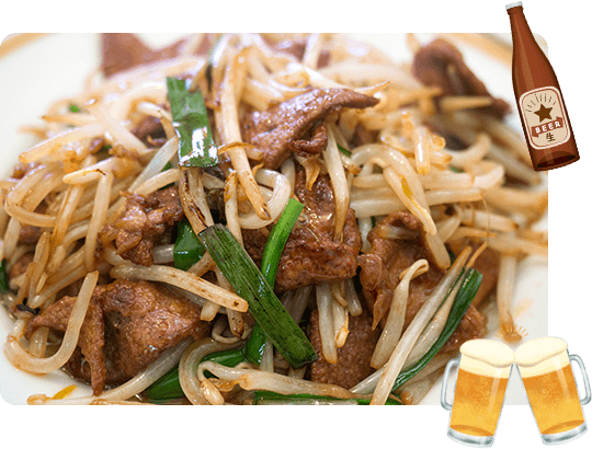 一品料理に「もやし炒め」を！